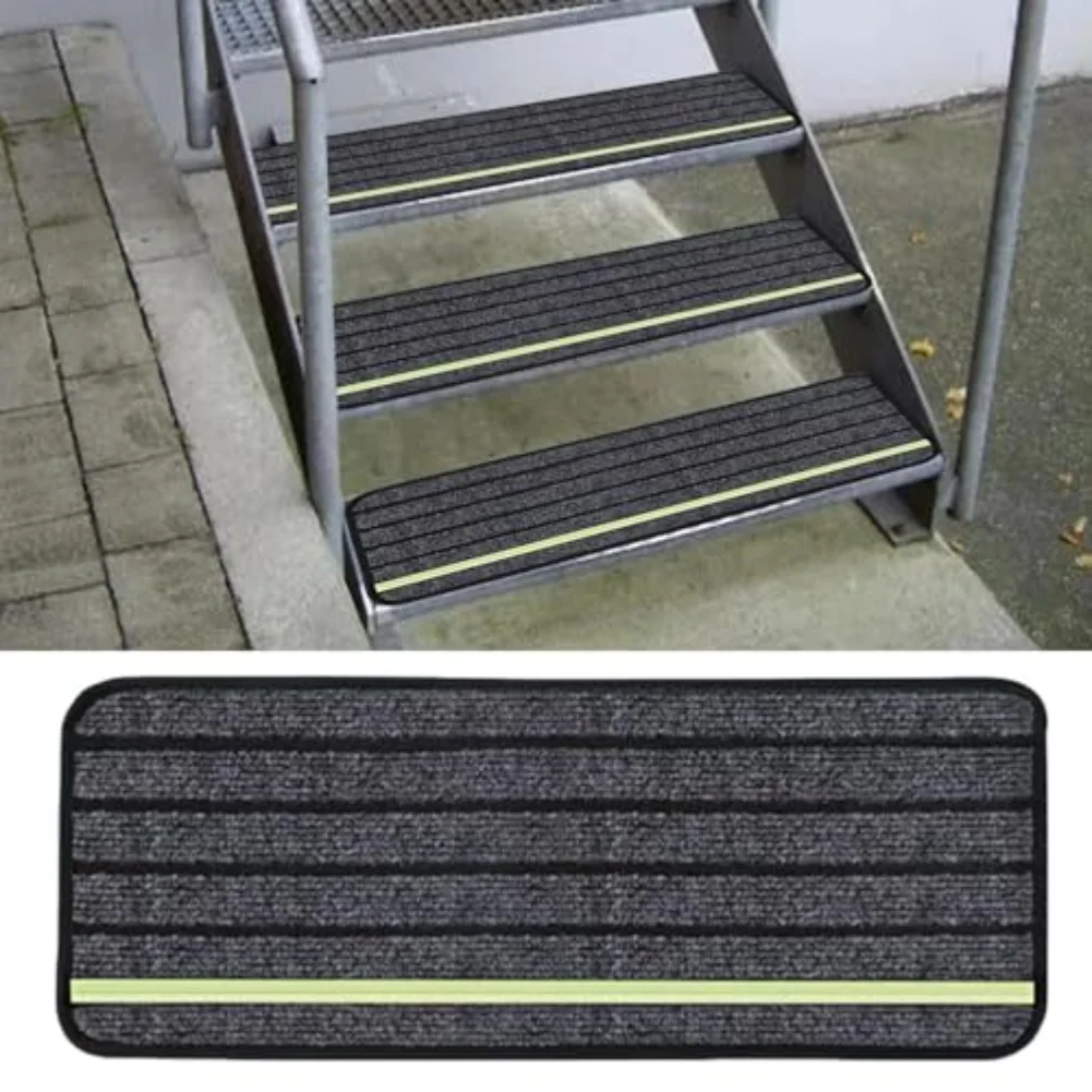 Safe Luminous RV Stair Mat with Tear Resistant Material and Strong Adhesion Easy Clean Step Covers for Outdoor Use
Safe Luminous RV Stair Mat with Tear Resistant Material and Strong Adhesion Easy Clean Step Covers for Outdoor Use
