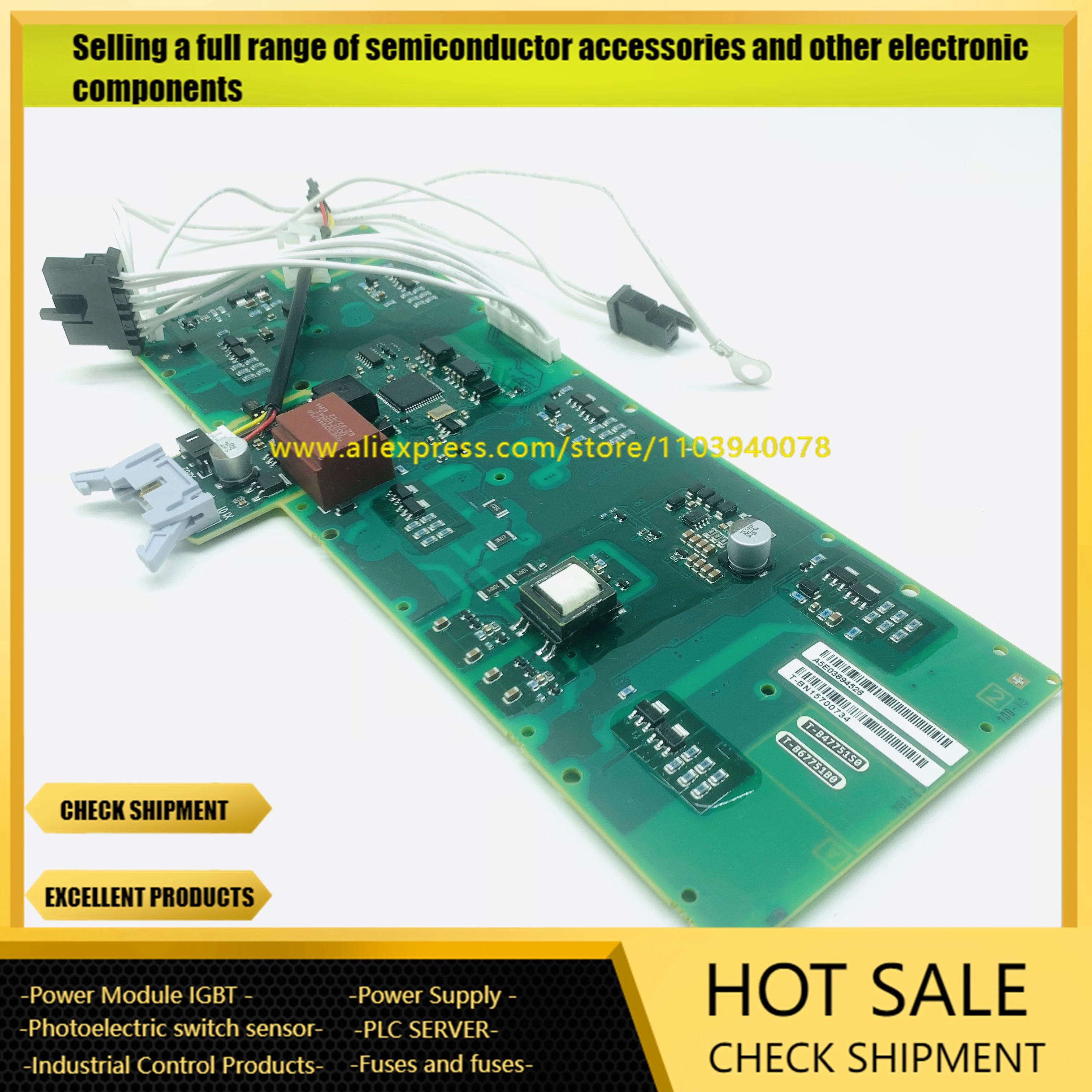 A5E01061063 A5E01061062 A5E03894525 A5E03894526 SEMIX353GB126V1 SEMIX503GB126V1 Brand new driver board
A5E01061063 A5E01061062 A5E03894525 A5E03894526 SEMIX353GB126V1 SEMIX503GB126V1 Brand new driver board