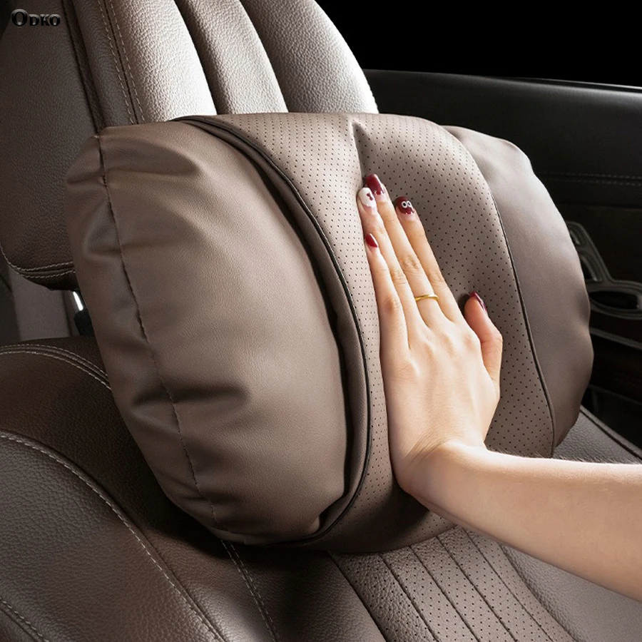NAPPA Leather Car Seat Rest Cushion Headrest Car Neck Pillow For Mercedes Benz Maybach S-Class Pillows Automobile Accessories
NAPPA Leather Car Seat Rest Cushion Headrest Car Neck Pillow For Mercedes Benz Maybach S-Class Pillows Automobile Accessories