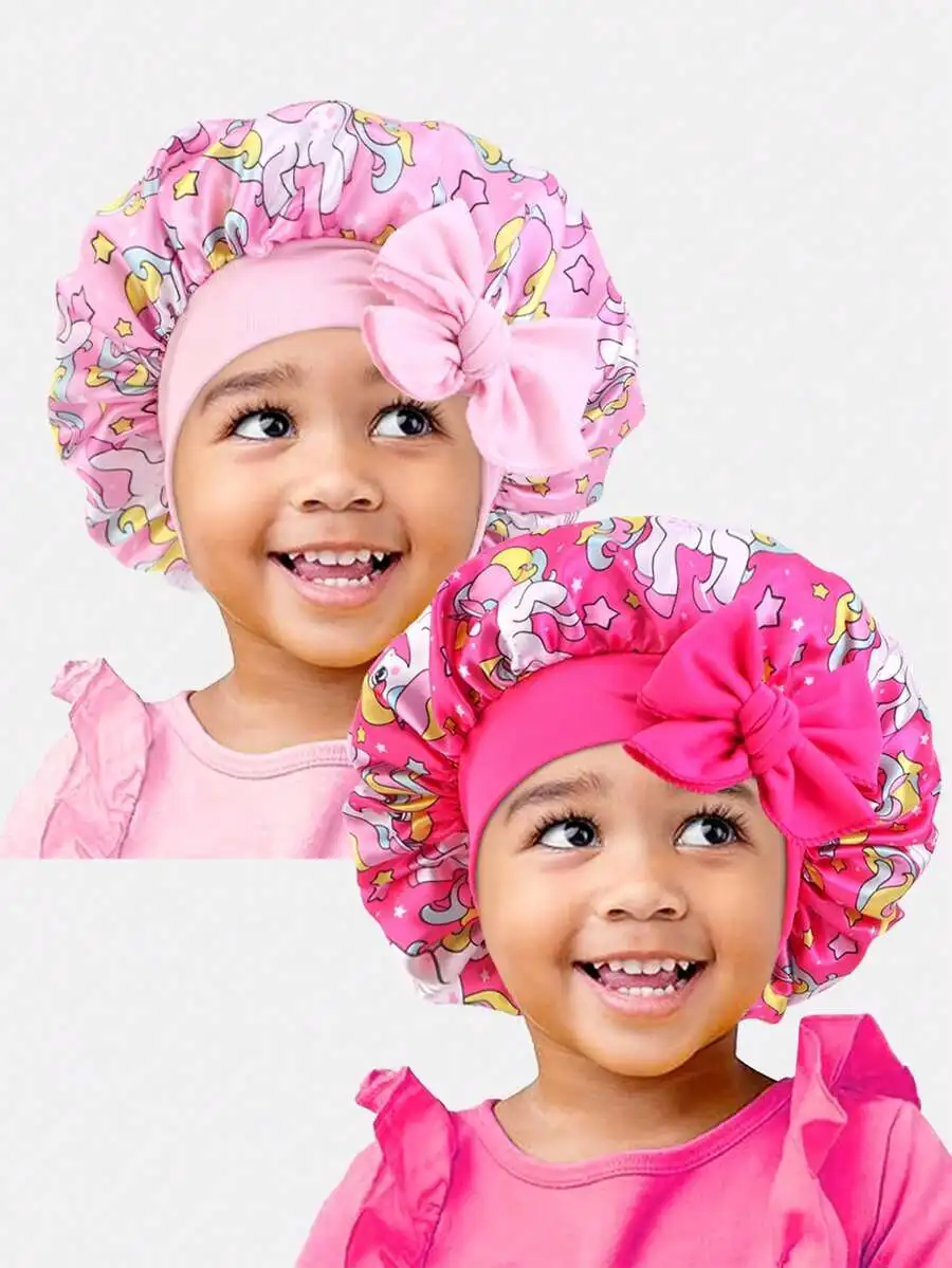 2pcs Printed Elastic Bow Hair Cap For Women Daily Use
2pcs Printed Elastic Bow Hair Cap For Women Daily Use