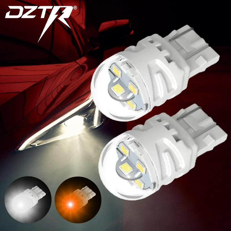 DZTR 2X LED DRL T20 7440 W21W WY215W LED Light CANBUS 7443 W21/5W LED Bulb No Error Daytime Running Car Light Reverse Lamp 12V
DZTR 2X LED DRL T20 7440 W21W WY215W LED Light CANBUS 7443 W21/5W LED Bulb No Error Daytime Running Car Light Reverse Lamp 12V