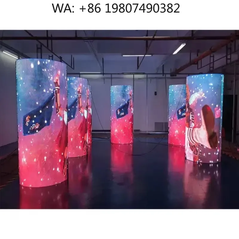 Custom Special-shaped Flexible LED Video Wall, Soft SMD Module Panel for Creative Indoor Outdoor Commercial Advertising Display
Custom Special-shaped Flexible LED Video Wall, Soft SMD Module Panel for Creative Indoor Outdoor Commercial Advertising Display