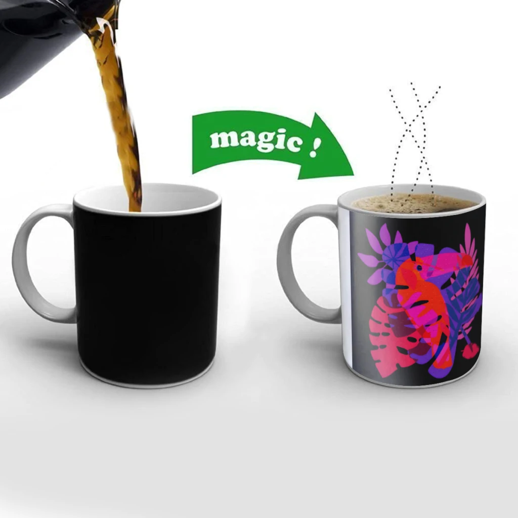 Magenta tropical vibes Creativity Change Color Chang mug Ceramic mug Hot Coffee Cup Breakfast Cup Mug Friend Gift
Magenta tropical vibes Creativity Change Color Chang mug Ceramic mug Hot Coffee Cup Breakfast Cup Mug Friend Gift