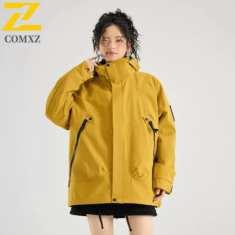 COMXZ Мужская гоночная куртка с капюшоном, устойчивая к царапинам, водонепроницаемая, уличная, универсальная, для пешего туризма, кемпинга, велосипедное, минималистичное пальто
COMXZ Мужская гоночная куртка с капюшоном, устойчивая к царапинам, водонепроницаемая, уличная, универсальная, для пешего туризма, кемпинга, велосипедное, минималистичное пальто