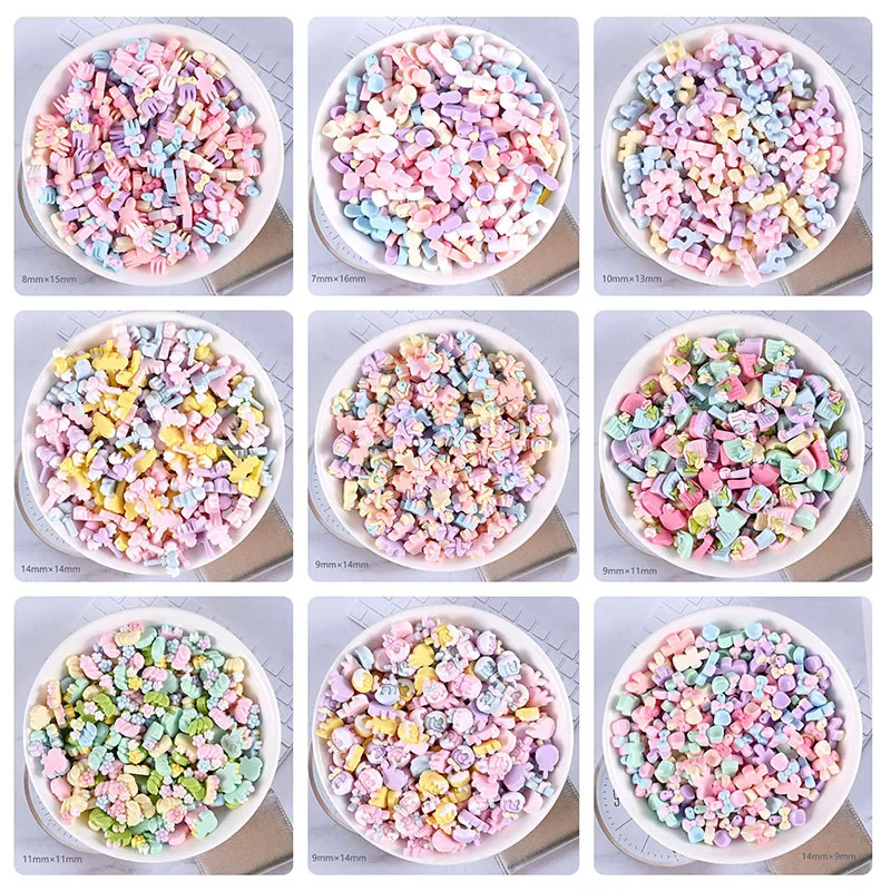 20pcs Kawaii Mini Resin 3D Cute Nail Art Decoration Parts Mixed Colors Flower Love Gems Nails Charms Design DIY Nail Accessories
20pcs Kawaii Mini Resin 3D Cute Nail Art Decoration Parts Mixed Colors Flower Love Gems Nails Charms Design DIY Nail Accessories