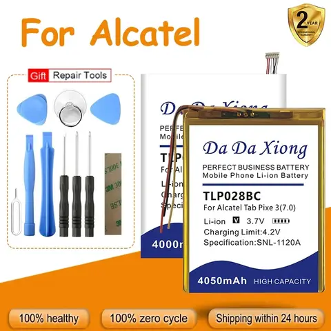 Battery For Alcatel One Touch EVO Pixi 8 3(7.0) 3(8.0) 7 OT-5047U U5 HD i808 A383G TCL S300T 1T 7" OT-8068 TlP003AC TliS600