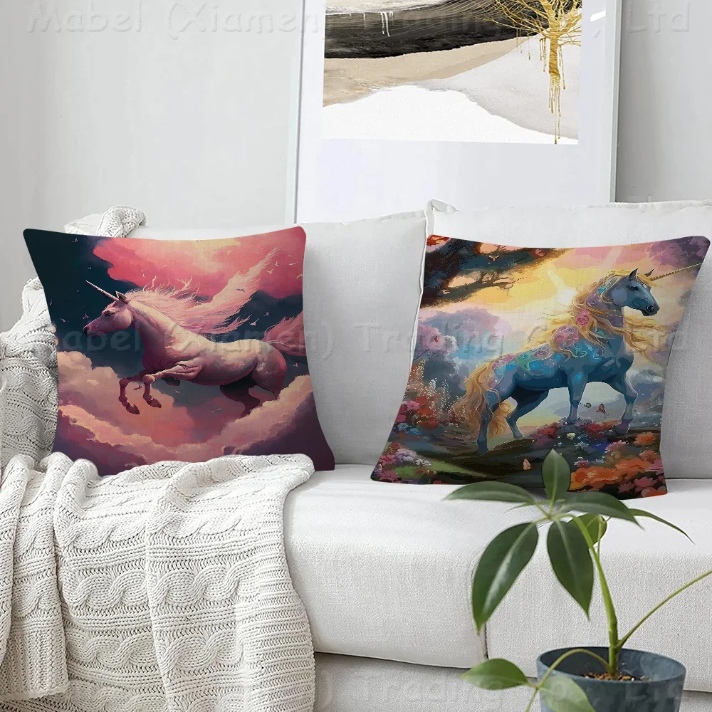 Rainbow Unicorn Painting Canvas Personalized Pillow Dust Cover Bedroom Kids Party Decoration Pillowcase Birthday Children Gift
Rainbow Unicorn Painting Canvas Personalized Pillow Dust Cover Bedroom Kids Party Decoration Pillowcase Birthday Children Gift