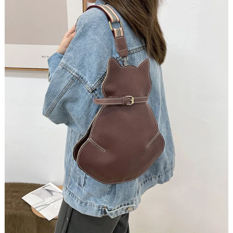 Fun Cartoon Cat Style Chest Waist Bag for Women Shoulder Crossbody Bags Quality Casual Handbags Purse Ladies Brand Designer
Fun Cartoon Cat Style Chest Waist Bag for Women Shoulder Crossbody Bags Quality Casual Handbags Purse Ladies Brand Designer