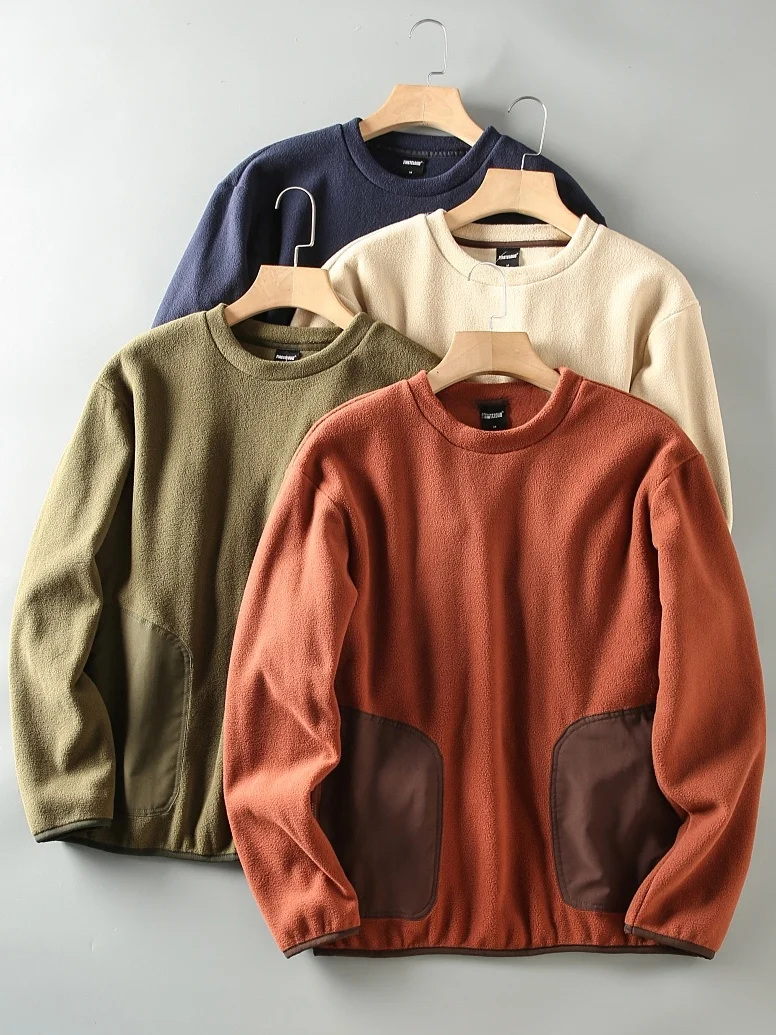 Double-Sided Fleece Hoodie Sweatshirt Men's Fashionable Color Block Sporty Casual Loose Fit Youthful Winter Warmth
Double-Sided Fleece Hoodie Sweatshirt Men's Fashionable Color Block Sporty Casual Loose Fit Youthful Winter Warmth