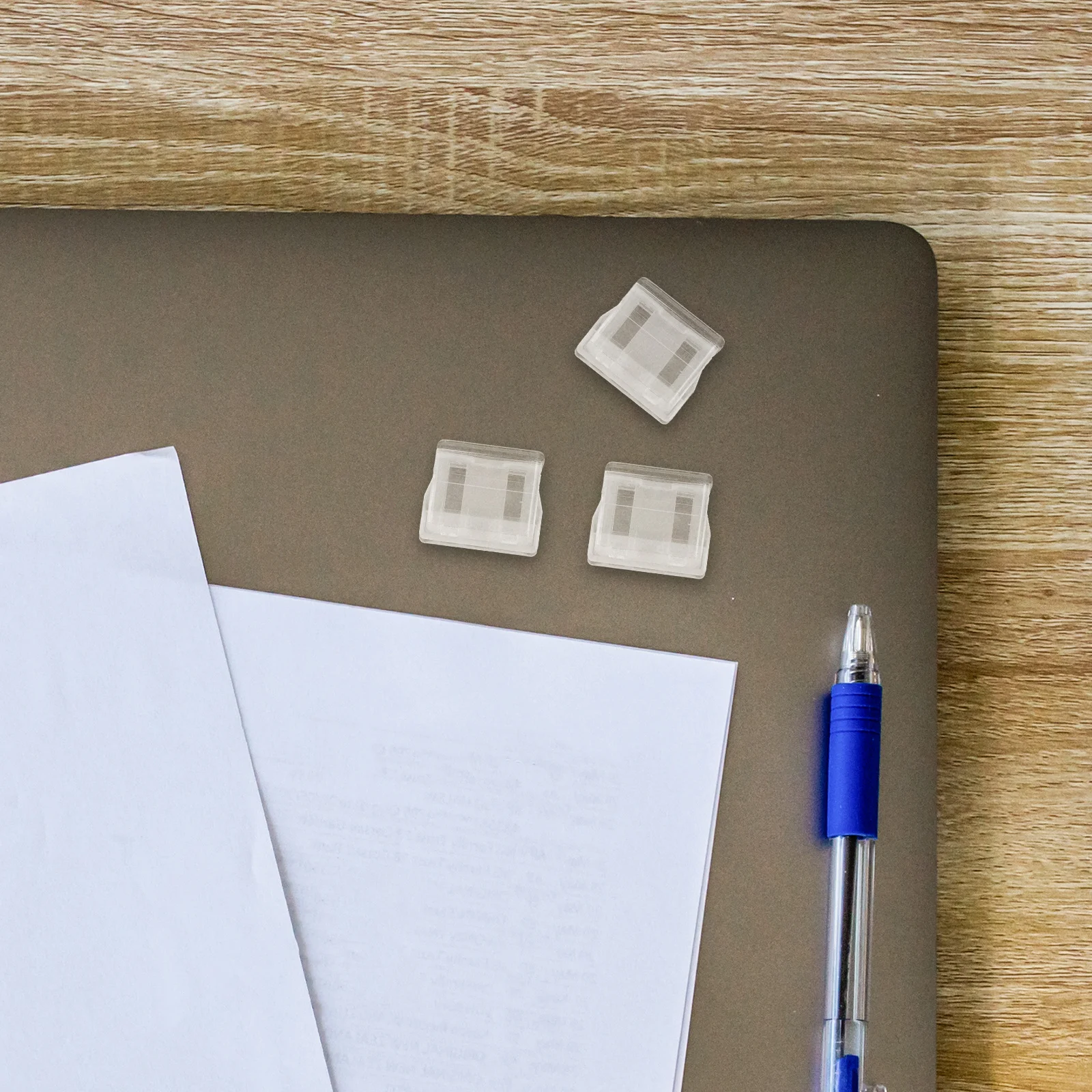 20Pcs Transparent Push Clips for Test Papers and Memos File Folder Corner Clip Small Paper Clips Smooth Office School Home
20Pcs Transparent Push Clips for Test Papers and Memos File Folder Corner Clip Small Paper Clips Smooth Office School Home