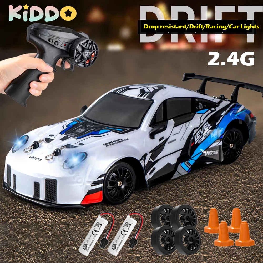 RC Drift Racing Cars 1/24 2.4G Drop resistant High-speed with Light Competition Race Remote Control Vehicle Model Toys Gifts
RC Drift Racing Cars 1/24 2.4G Drop resistant High-speed with Light Competition Race Remote Control Vehicle Model Toys Gifts