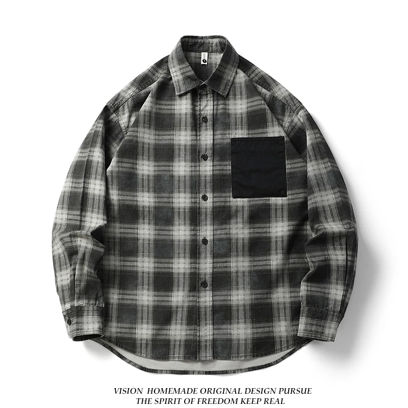 Retro Japanese Street Sle Color Blo Plaid irt Loose Casual Long Sve Men's Spring Autumn Outerwear Cotton Home Daily ...
Retro Japanese Street Sle Color Blo Plaid irt Loose Casual Long Sve Men's Spring Autumn Outerwear Cotton Home Daily ...