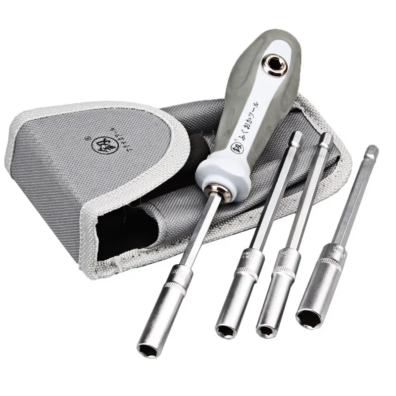 Tool Socket Wrench Screwdriver Set Outer Hexagonal Socket Multi-Functional Outer Hexagonal Nut Cap Wrench Japanese Style Sleeve
Tool Socket Wrench Screwdriver Set Outer Hexagonal Socket Multi-Functional Outer Hexagonal Nut Cap Wrench Japanese Style Sleeve