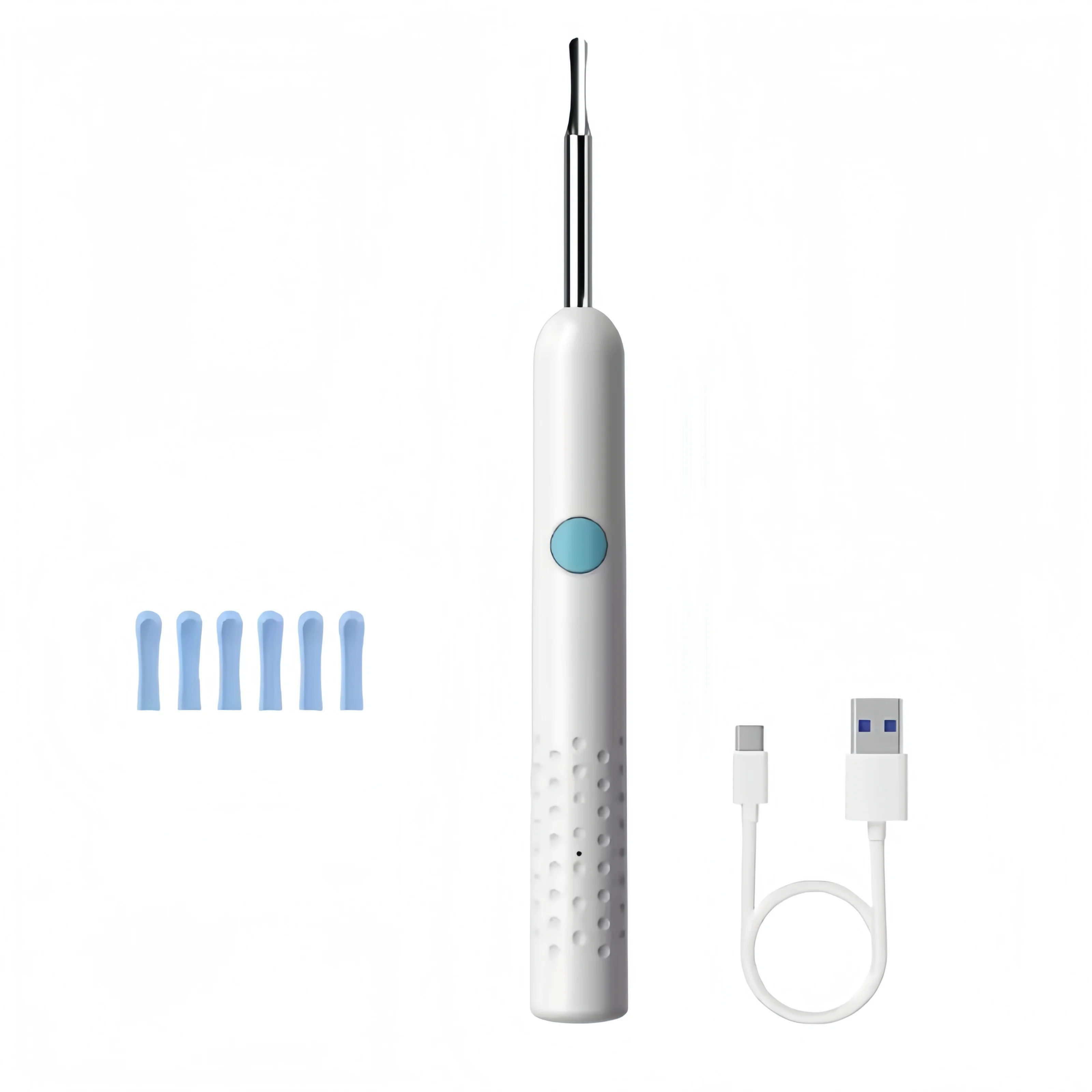 WiFi Visual Ear Scope 4.2mm 1080P Camera with Ear Spoon Base for iOS/Android Ear Cleaning Otoscope Endoscope Camera for Health
WiFi Visual Ear Scope 4.2mm 1080P Camera with Ear Spoon Base for iOS/Android Ear Cleaning Otoscope Endoscope Camera for Health
