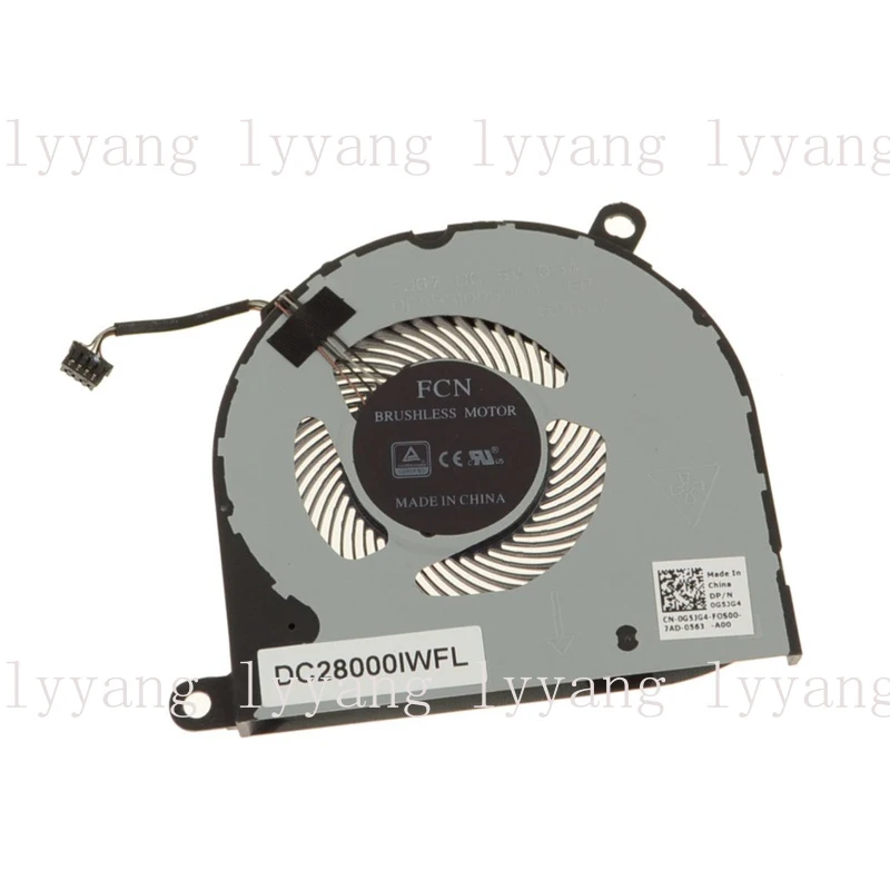 f FOR Dell Latitude 5480 5490 E5480 E5490 Fan 0G5JG4
f FOR Dell Latitude 5480 5490 E5480 E5490 Fan 0G5JG4