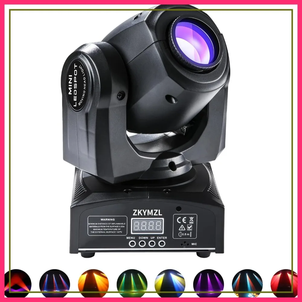 30W LED Stage Light with DMX512 & Sound Control - 15 Colors, 8 Gobos, Moving Head DJ Lights for Parties, Events (1pc)
30W LED Stage Light with DMX512 & Sound Control - 15 Colors, 8 Gobos, Moving Head DJ Lights for Parties, Events (1pc)
