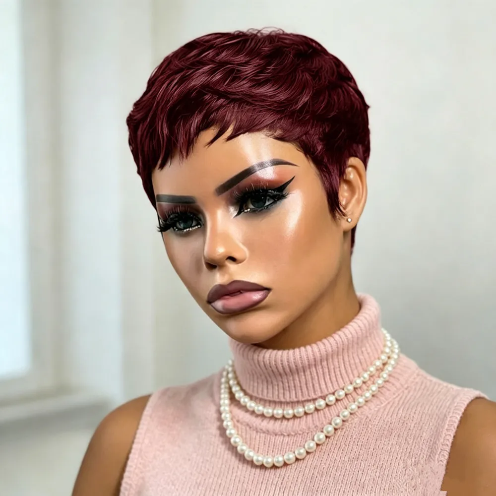 4inch 150% density human hair wigs pixie cut short layered human hair wigs for women gift wig pixie cut wig pixie wig machine made 30 color
4inch 150% density human hair wigs pixie cut short layered human hair wigs for women gift wig pixie cut wig pixie wig machine made 30 color