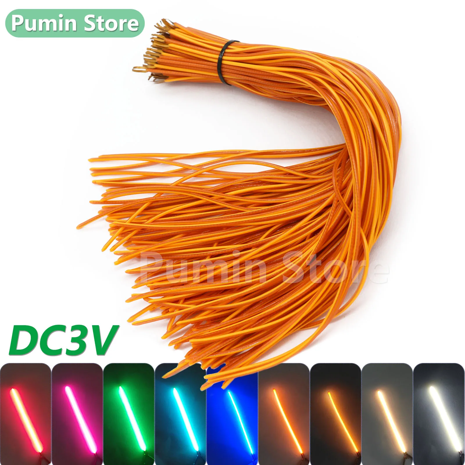 Led Filament Diodes Flexible Filament 3V 25/65/80/110/128/190/255/300/352mm Edison Bulb LED Lighting Source Accessorie Party Diy
Led Filament Diodes Flexible Filament 3V 25/65/80/110/128/190/255/300/352mm Edison Bulb LED Lighting Source Accessorie Party Diy