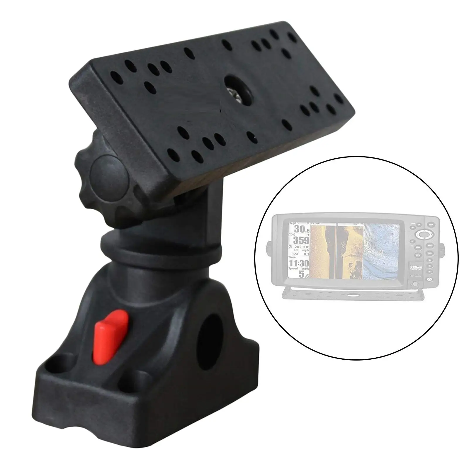 Ball Joint Marine Boat Fishfinder Mount Holder Mounting Plate 360 Swivel for Fishing Boat Kayak Canoe Yacht Electronic Mount
Ball Joint Marine Boat Fishfinder Mount Holder Mounting Plate 360 Swivel for Fishing Boat Kayak Canoe Yacht Electronic Mount