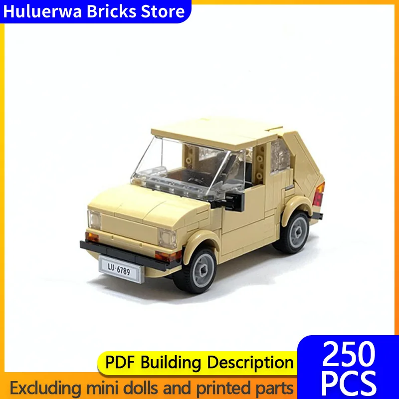 Модель скоростного гоночного автомобиля MOC, строительные кирпичи, 126P, маленький седан, модульная технология, детские праздничные подарки, сборка игрушек, костюм 
Модель скоростного гоночного автомобиля MOC, строительные кирпичи, 126P, маленький седан, модульная технология, детские праздничные подарки, сборка игрушек, костюм