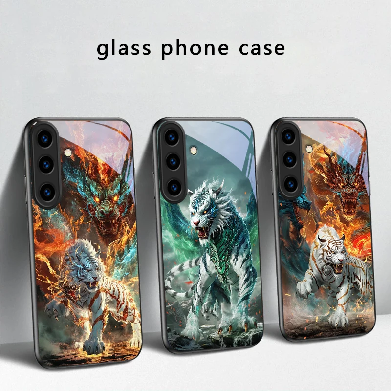 A huge dragon and tiger For Samsung Galaxy S20 S21 S22 S23 Plus S24 FE S25 Ultra S26 Edge S25+ S20+ S22+ Black Glass Phone Case
A huge dragon and tiger For Samsung Galaxy S20 S21 S22 S23 Plus S24 FE S25 Ultra S26 Edge S25+ S20+ S22+ Black Glass Phone Case