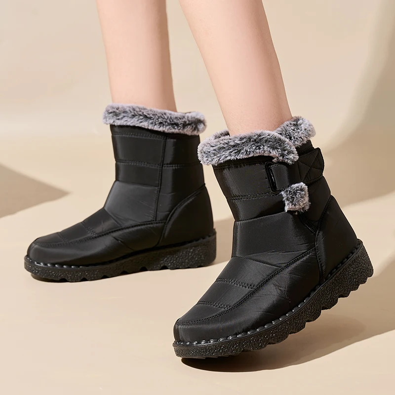 New Men's Snow Boots Winter High-Top Short Boots with Fleece Lining Thickened for Warmth Outdoor Slip-Resistant Waterproof
New Men's Snow Boots Winter High-Top Short Boots with Fleece Lining Thickened for Warmth Outdoor Slip-Resistant Waterproof