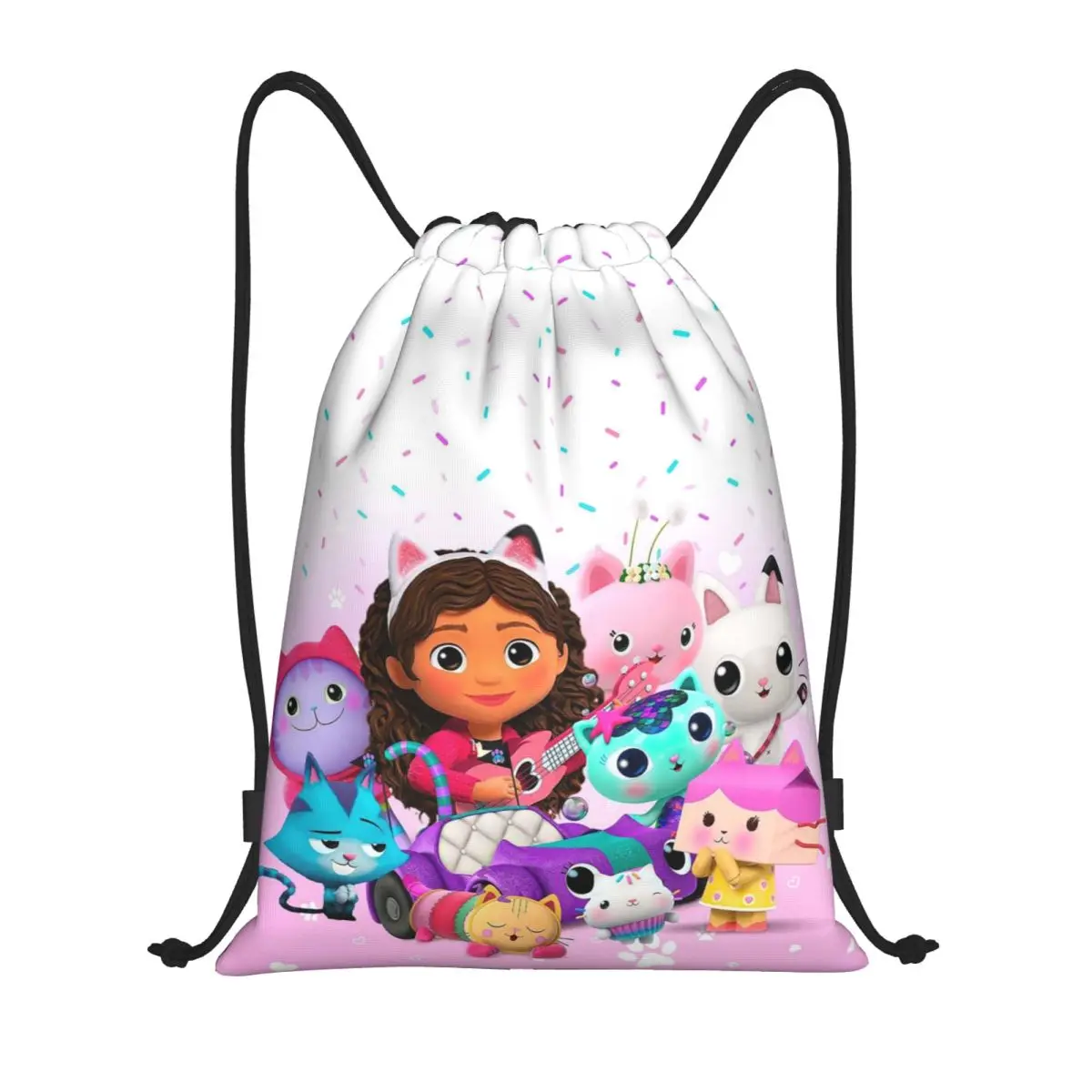Рюкзаки Gabbys Dollhouse Nordic Gabby Cat Pandy Paws, сумки на шнурке, спортивные сумки, сумки для книг для мужчин, женщин, студентов
Рюкзаки Gabbys Dollhouse Nordic Gabby Cat Pandy Paws, сумки на шнурке, спортивные сумки, сумки для книг для мужчин, женщин, студентов