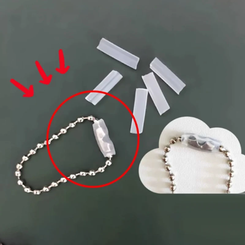 Новый набор из 5 защитных пластиковых цепочек-подвесок для карт, предотвращающих выпадение украшений из сумки
Новый набор из 5 защитных пластиковых цепочек-подвесок для карт, предотвращающих выпадение украшений из сумки