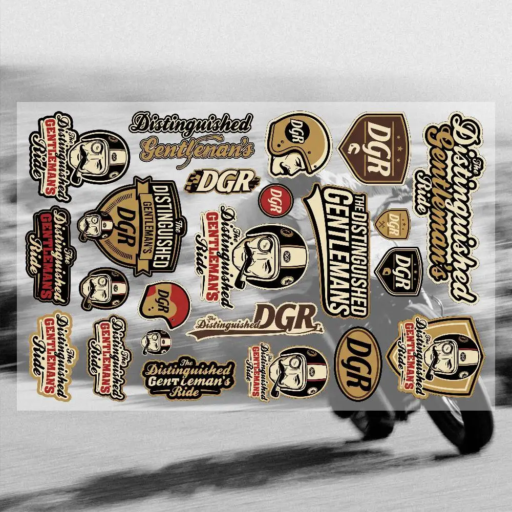 The Distinguished Gentlemans Ride DGR Decal Set High Quality Printed and Cut Stickers Motorcycle Sticker
The Distinguished Gentlemans Ride DGR Decal Set High Quality Printed and Cut Stickers Motorcycle Sticker