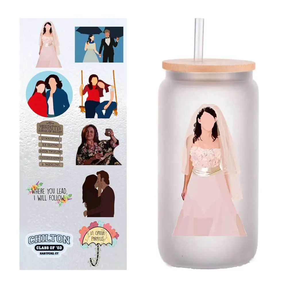 10 pieces/bag girl UV transfer sticker Crystal label DIY glass sticker customized four inches
10 pieces/bag girl UV transfer sticker Crystal label DIY glass sticker customized four inches