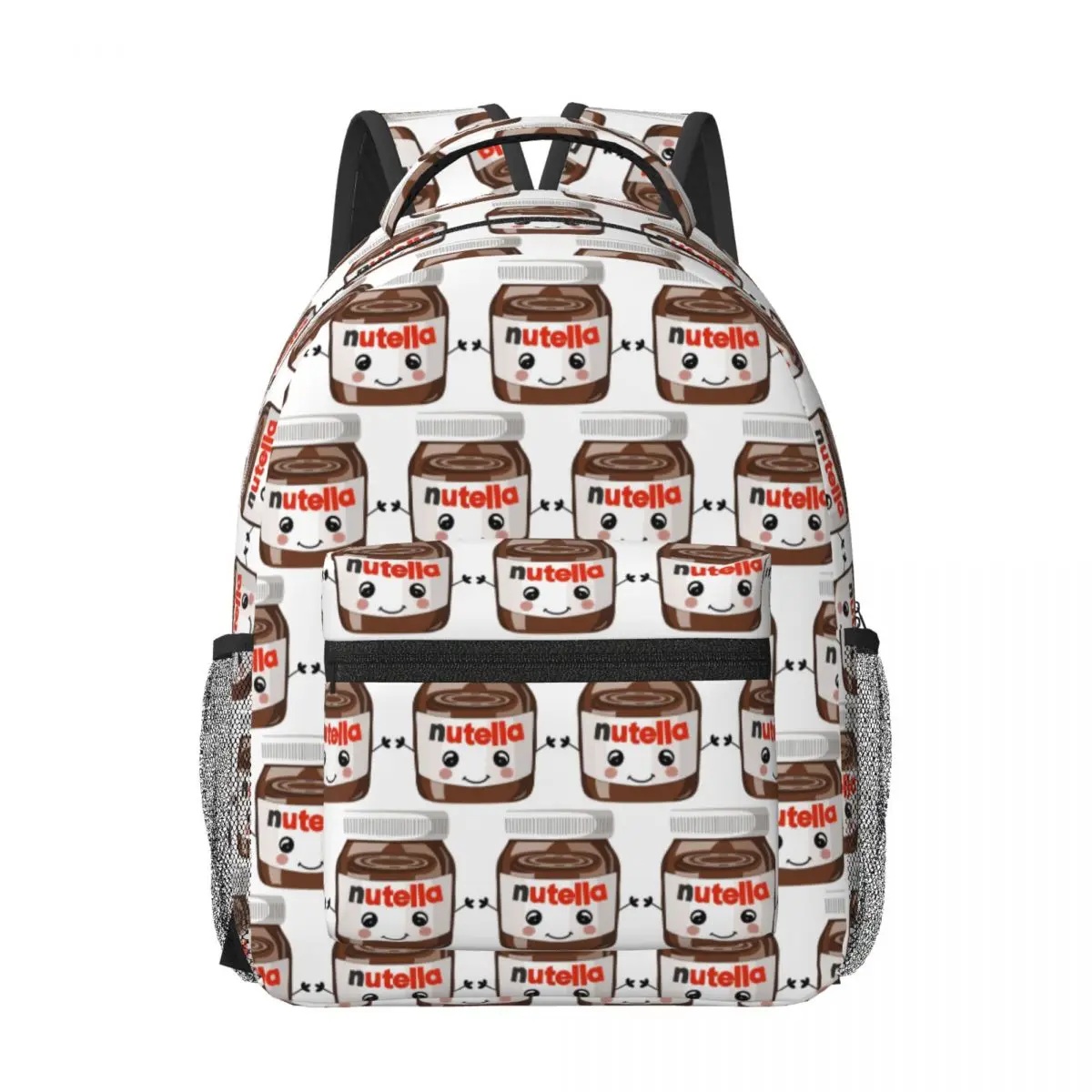 Nutella Cutie Woman Backpacks Boys Girls Bookbag Fashion Children School Bags Portability Travel Rucksack Shoulder Bag
Nutella Cutie Woman Backpacks Boys Girls Bookbag Fashion Children School Bags Portability Travel Rucksack Shoulder Bag