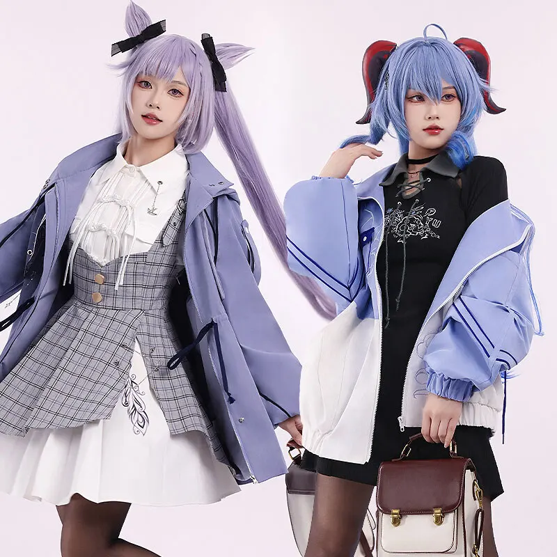 InYOYO Genshin Impact Ganyu/Keqing Cosplay Costume Sweet Lovely Fashion Casual Dress Coat Uniform Halloween Party Outfit Women
InYOYO Genshin Impact Ganyu/Keqing Cosplay Costume Sweet Lovely Fashion Casual Dress Coat Uniform Halloween Party Outfit Women