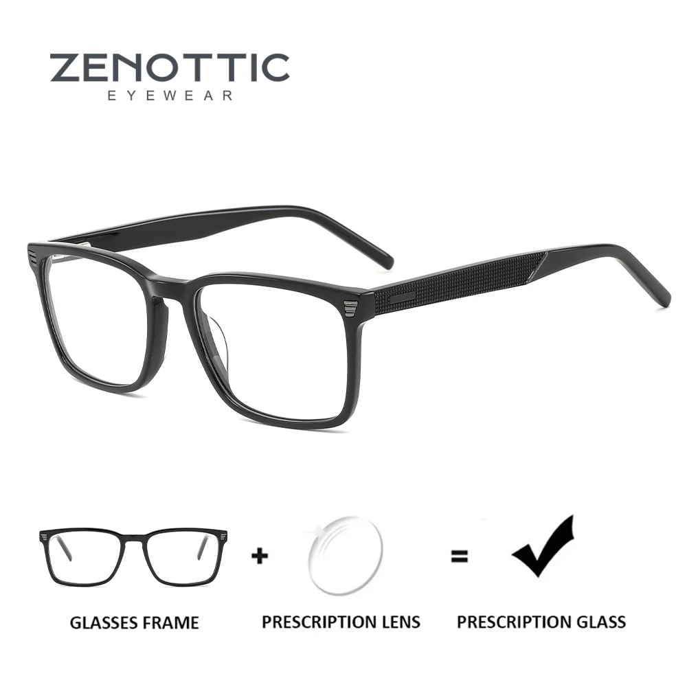 ZENOTTIC Modish Square Prescription Glasses For Unisex Handmade Acetate Progressive/Photochromic Optical Eyeglasses
ZENOTTIC Modish Square Prescription Glasses For Unisex Handmade Acetate Progressive/Photochromic Optical Eyeglasses