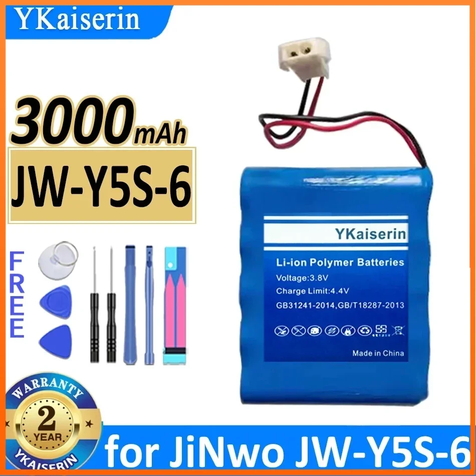 YKaiserin 3000mAh Replacement Battery for JiNwo JW-Y5S-6 Foetus Ecg Monitor Medical Equipment Portable Batteries Warranty
YKaiserin 3000mAh Replacement Battery for JiNwo JW-Y5S-6 Foetus Ecg Monitor Medical Equipment Portable Batteries Warranty