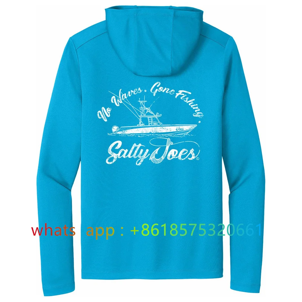 Salty Fishing Shirts Long Sleeve Hoodie UPF 50+ T-shirt Tops Sun Protection Jersey Men's Breathable Fishing Clothes 2025
Salty Fishing Shirts Long Sleeve Hoodie UPF 50+ T-shirt Tops Sun Protection Jersey Men's Breathable Fishing Clothes 2025