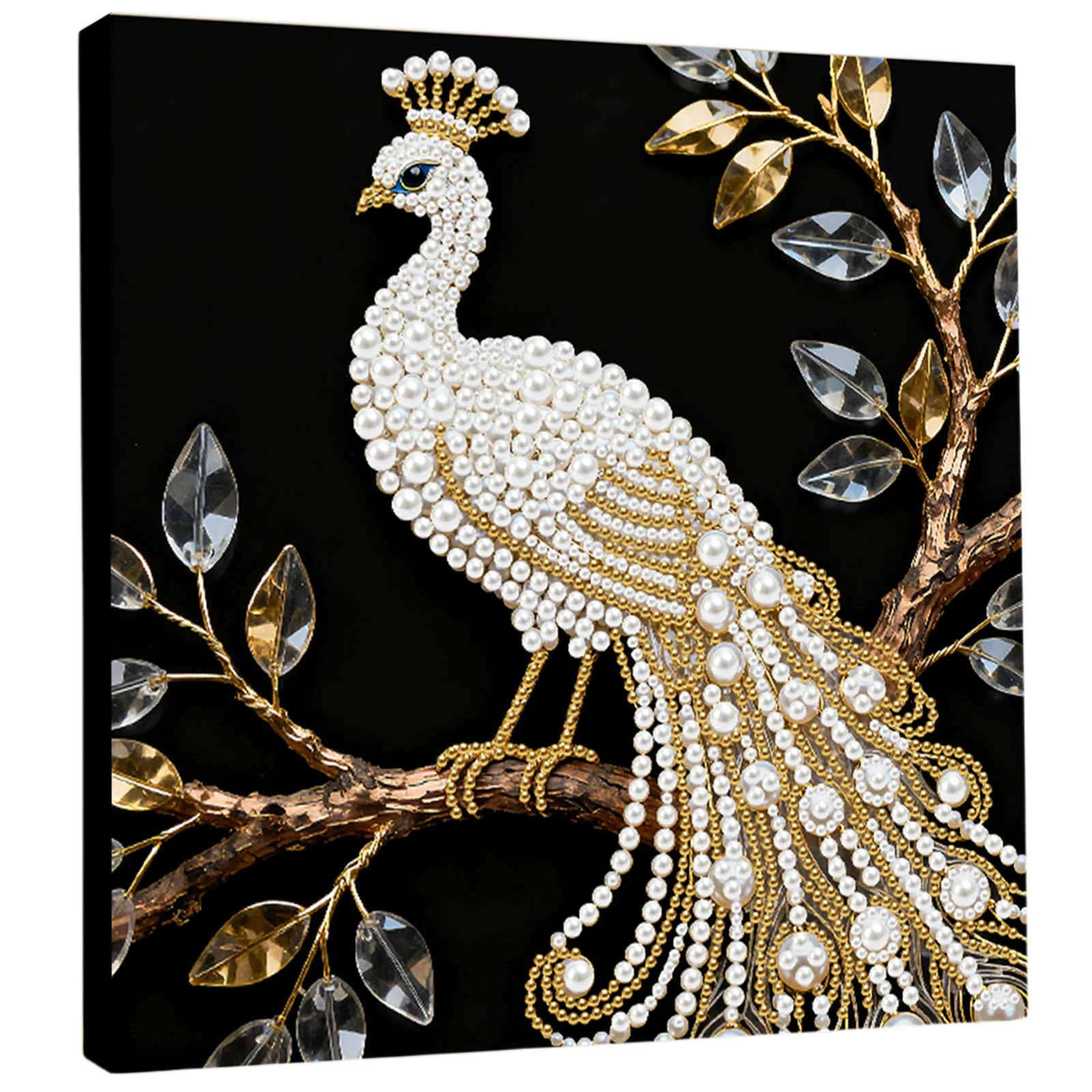 Peacock DIY Pearl Painting Kit for Adults Home Wall Decor 25x25cm With Frame
Peacock DIY Pearl Painting Kit for Adults Home Wall Decor 25x25cm With Frame