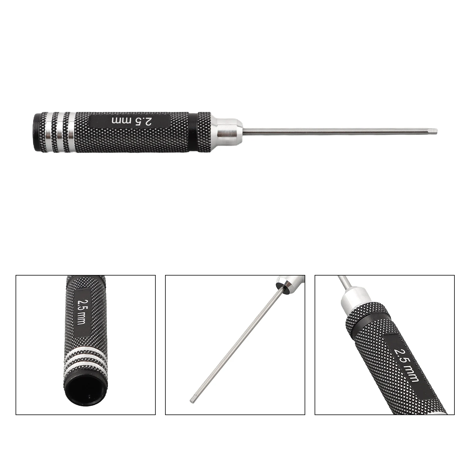 1pc Hex Screwdriver With Non-slip Aluminium Handle 0.9/1.27/1.3/1.5/2.0/2.5/3.0mm HSS Hexagon Wrench Screwdrivers Tools Parts
1pc Hex Screwdriver With Non-slip Aluminium Handle 0.9/1.27/1.3/1.5/2.0/2.5/3.0mm HSS Hexagon Wrench Screwdrivers Tools Parts