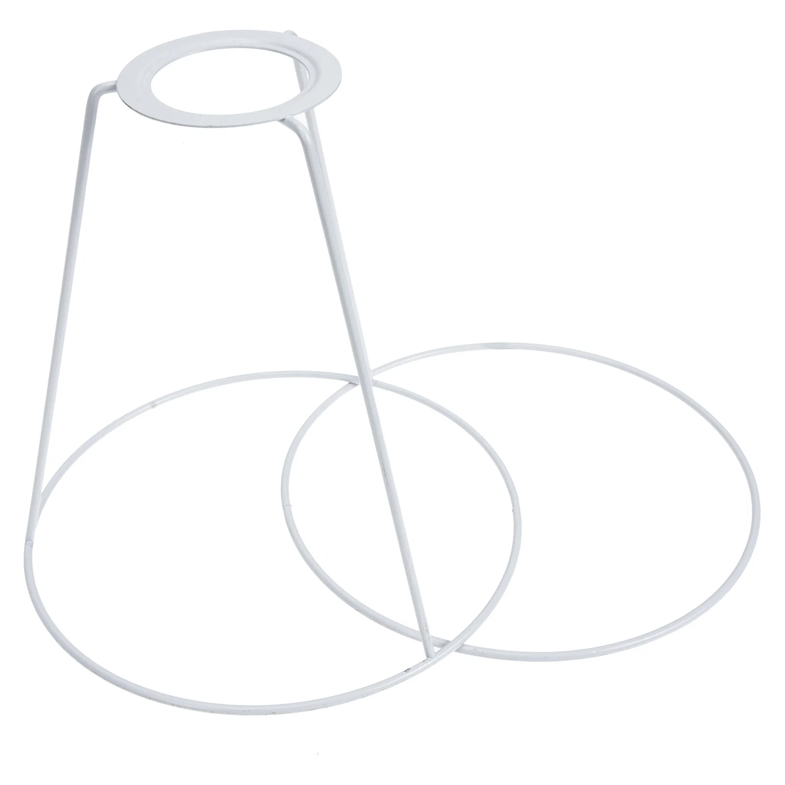 1Set Iron Lampshade Frame Cone Shape Wire Lamp Shade Ring Fitter for DIY Table Floor Pendant Lamps Lampshade Frames 
1Set Iron Lampshade Frame Cone Shape Wire Lamp Shade Ring Fitter for DIY Table Floor Pendant Lamps Lampshade Frames