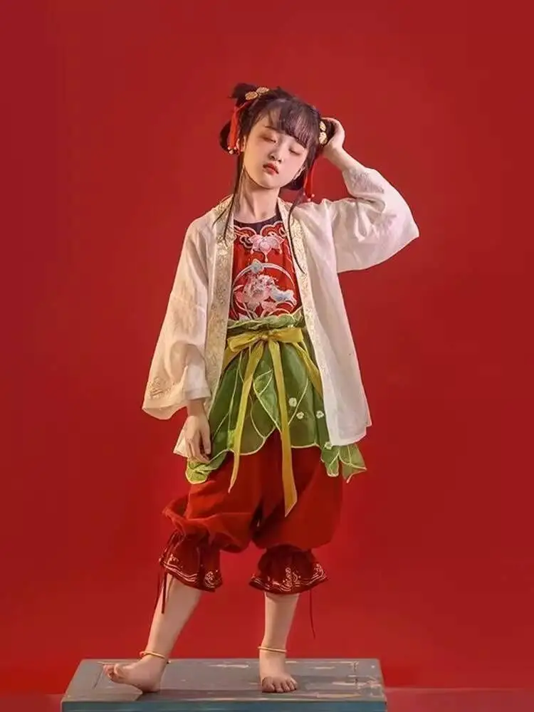 New Child Photography Clothing Performance Costume Nezha Conquers The Dragon King Ne Zha 2 Fiesta Carnival Halloween Cosplay
New Child Photography Clothing Performance Costume Nezha Conquers The Dragon King Ne Zha 2 Fiesta Carnival Halloween Cosplay