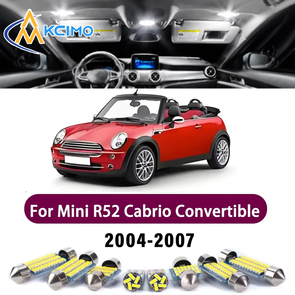 High-Quality Light Bulb For Mini R52 Cabrio Convertible 2004-2007 Premium Easy Install Interior Reading Easy Install LED Lights
High-Quality Light Bulb For Mini R52 Cabrio Convertible 2004-2007 Premium Easy Install Interior Reading Easy Install LED Lights