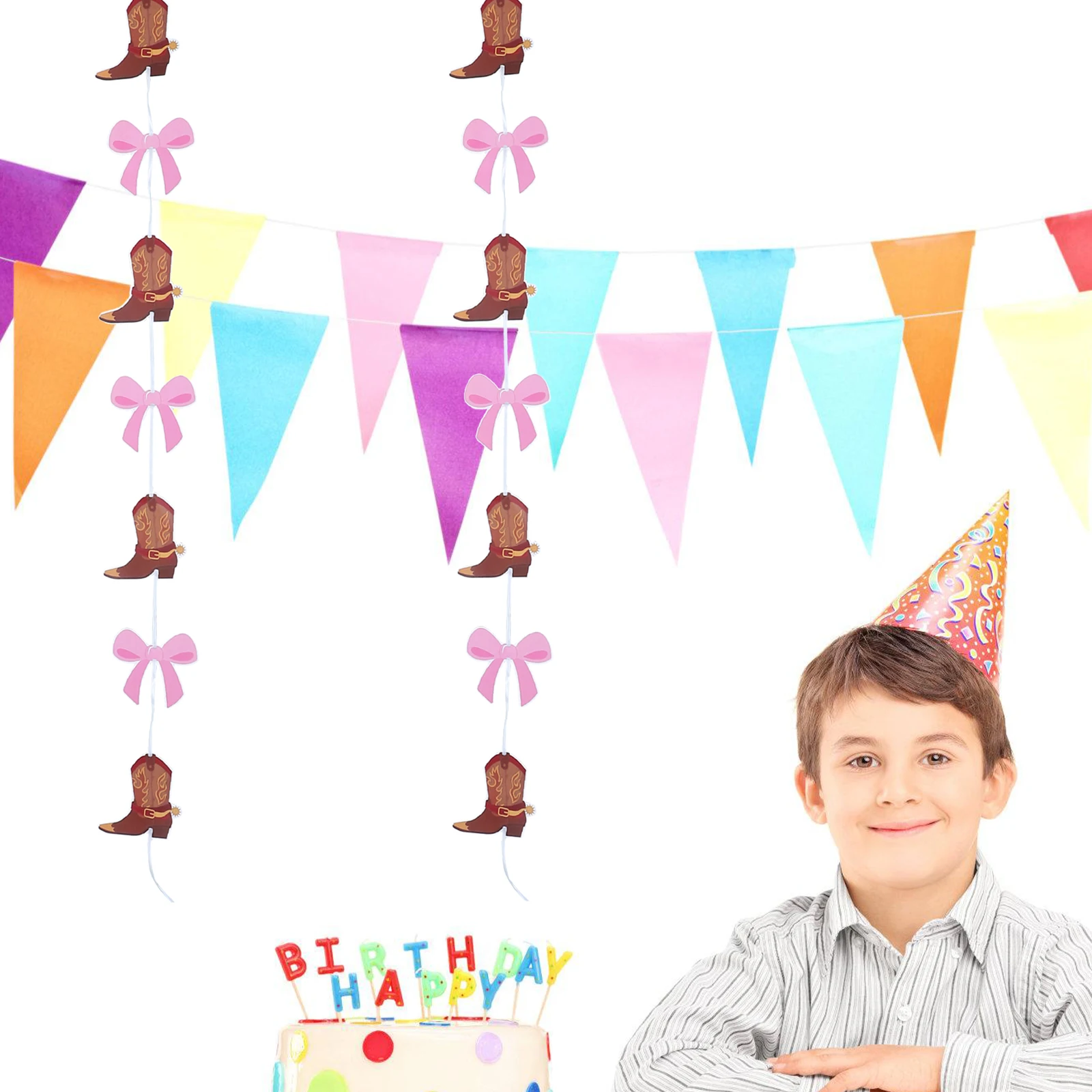 5Pcs Cowboy Theme Bow Pendant Brown Boot Bows Hanging Decor for Western Party Gender Reveal Birthday Celebration Wild West
5Pcs Cowboy Theme Bow Pendant Brown Boot Bows Hanging Decor for Western Party Gender Reveal Birthday Celebration Wild West