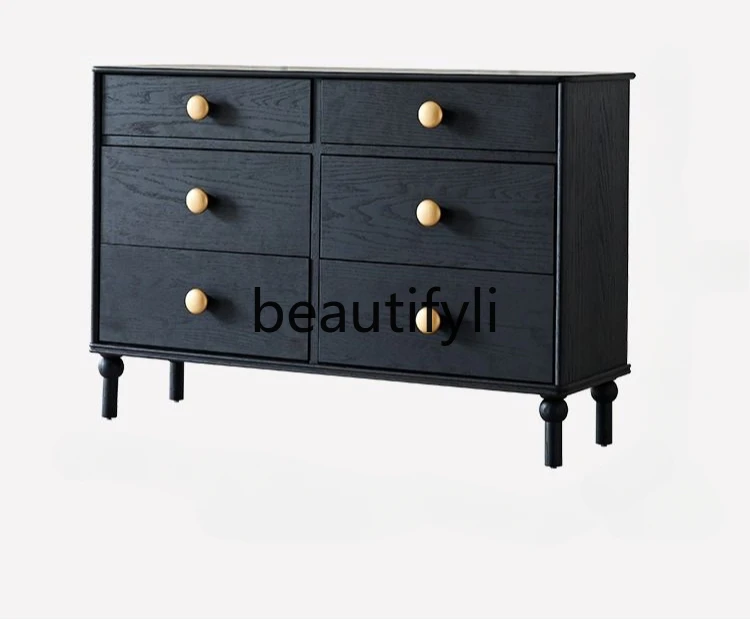 French medieval drawer cabinet light retro all solid wood chest cabinet bedroom living room storage cabinet
French medieval drawer cabinet light retro all solid wood chest cabinet bedroom living room storage cabinet