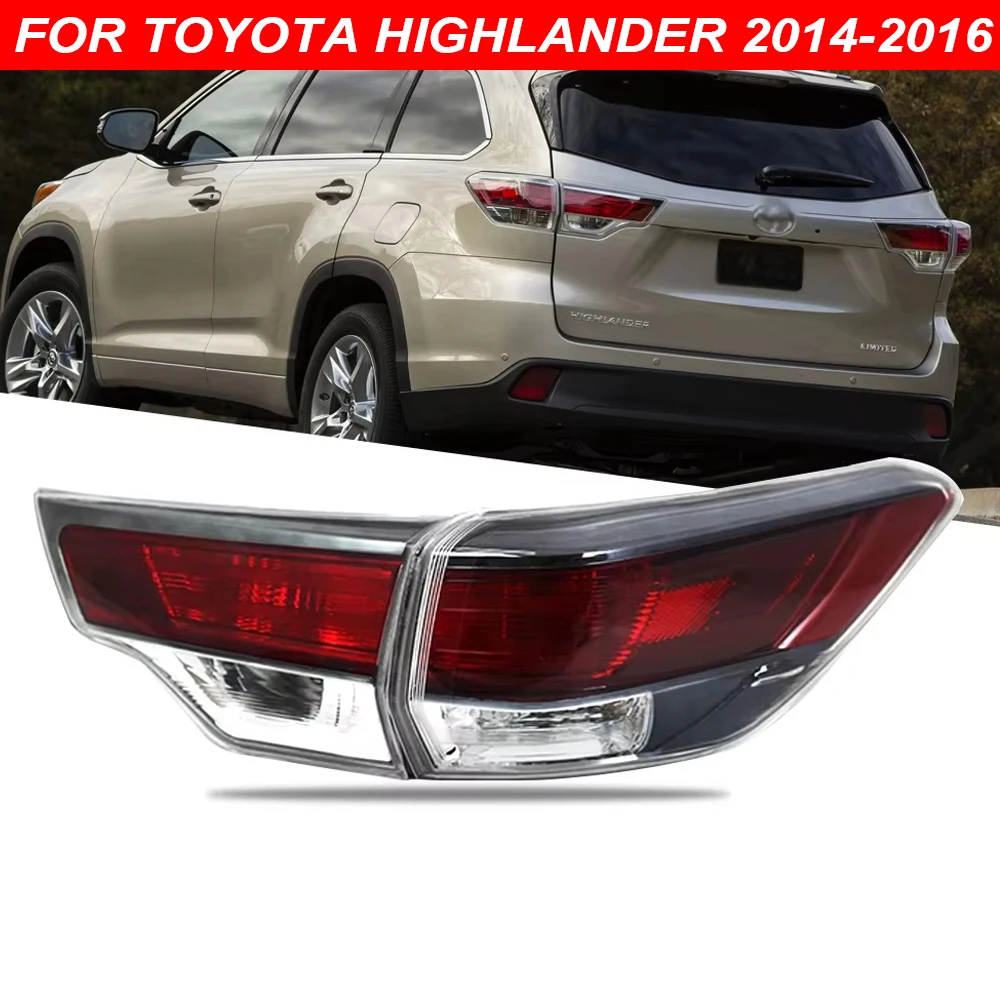TOYO Left/Right Side Tail Lamp FOR TOYOTA Highlander 2014 2015 2016 Rear Tail Light Brake Lamp with
TOYO Left/Right Side Tail Lamp FOR TOYOTA Highlander 2014 2015 2016 Rear Tail Light Brake Lamp with
