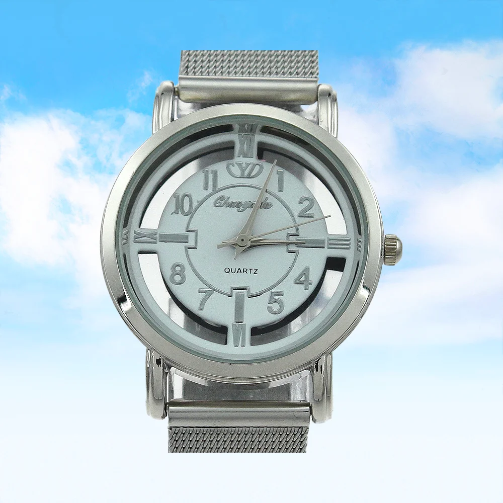 Black White Dial Hollow Band Ladies Watch Casual Fashion Stainless Steel Quartz Wristwatch High Quality Popular Gift
Black White Dial Hollow Band Ladies Watch Casual Fashion Stainless Steel Quartz Wristwatch High Quality Popular Gift