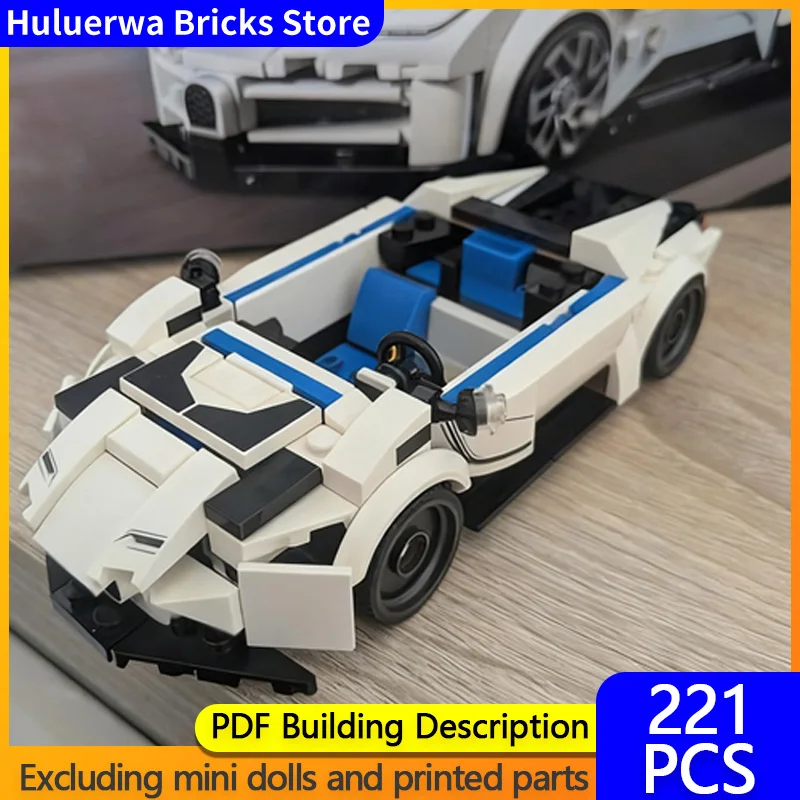 Модель скоростного гоночного автомобиля MOC, строительные кирпичи, трансформируемый высокоскоростной гоночный автомобиль, модульная технология, детские праздничные подарки, игрушки, костюм 
Модель скоростного гоночного автомобиля MOC, строительные кирпичи, трансформируемый высокоскоростной гоночный автомобиль, модульная технология, детские праздничные подарки, игрушки, костюм