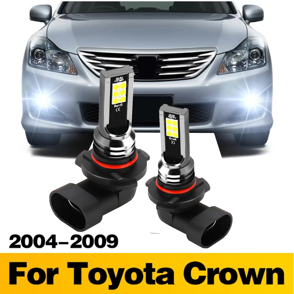 2Pcs LED Lamp Car Front Fog Light 9145 9140 H10 Foglights Accessories For Toyota Crown 2004 2005 2006 2007 2008 2009
2Pcs LED Lamp Car Front Fog Light 9145 9140 H10 Foglights Accessories For Toyota Crown 2004 2005 2006 2007 2008 2009