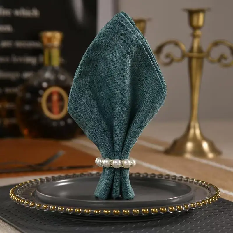 【JYA1】Luxury Beaded Texture Napkin Rings Gold Holder Pearl Ring Napkins Holder Elegant Elastic Napkin Ring Holder Dinner Banquet
【JYA1】Luxury Beaded Texture Napkin Rings Gold Holder Pearl Ring Napkins Holder Elegant Elastic Napkin Ring Holder Dinner Banquet