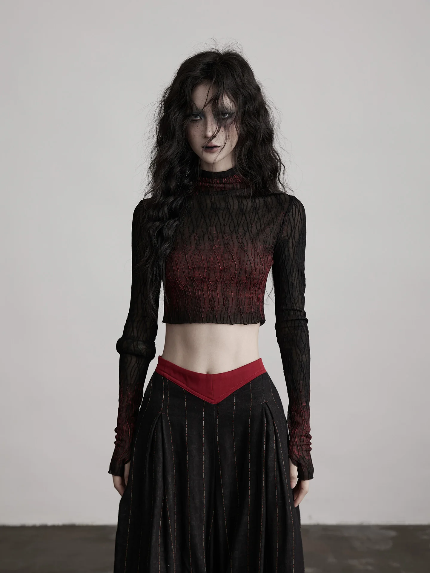 Unique Long Sve Lace T-irt Women's ort Sle adient Me Top Casual Fit Nylon Spandex Blend Autumn Faion Ladies' Tee
Unique Long Sve Lace T-irt Women's ort Sle adient Me Top Casual Fit Nylon Spandex Blend Autumn Faion Ladies' Tee