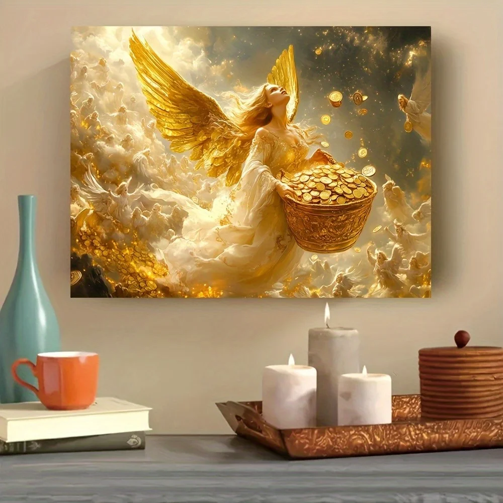 500/1000pcs Adult Jigsaw PuzzleCharming Angel with Golden Wings Puzzles for Gameroom Bedroom Livingroom Gift Challenging Game
500/1000pcs Adult Jigsaw PuzzleCharming Angel with Golden Wings Puzzles for Gameroom Bedroom Livingroom Gift Challenging Game