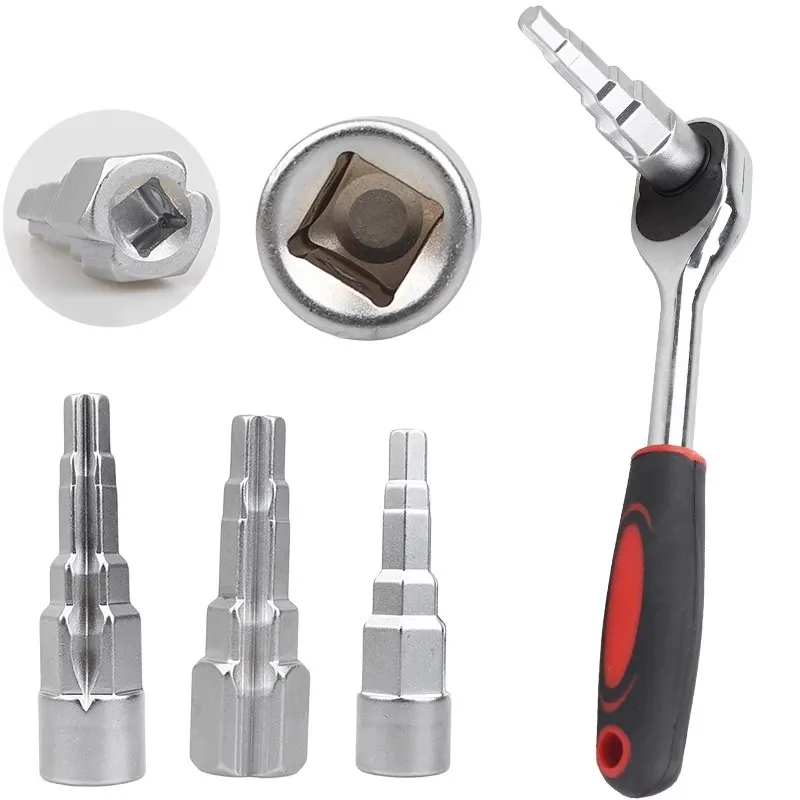 Durable Radiator Spanner Multiused Home Supplies Nipples Radiator Carbon Steel Ratchet Spanner 10-21mm Stepped Wrench Hand Tool
Durable Radiator Spanner Multiused Home Supplies Nipples Radiator Carbon Steel Ratchet Spanner 10-21mm Stepped Wrench Hand Tool